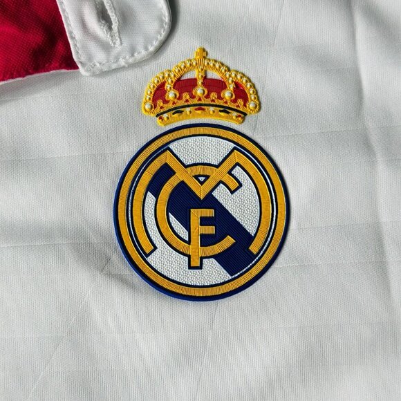 Retro Adidas Real Madrid CF 2014-2015 Cristiano Ronaldo #7 Home Football Shirt - Picture 7 of 13